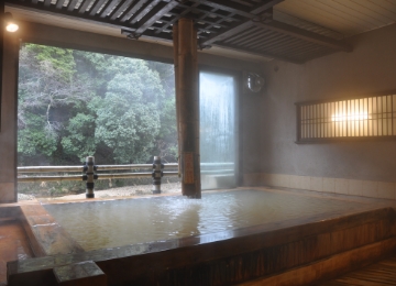 源泉かけ流しの温泉