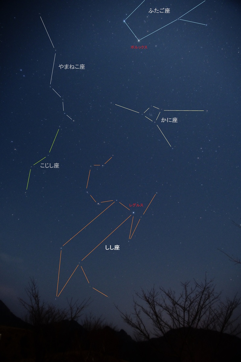 春の星座 しし座にまつわるお話 愛知県の星空の聖地 奥三河 星空観察案内サイト